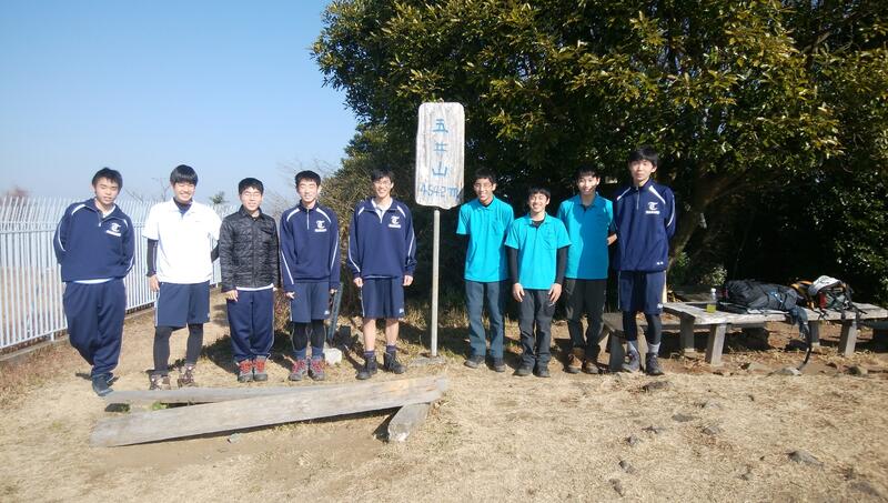 五井山頂より